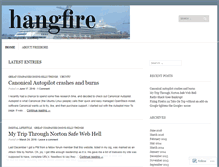 Tablet Screenshot of hangfire.net